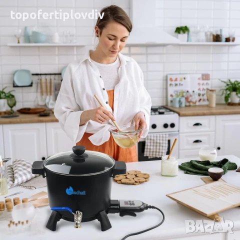 Уред/топилка за восък Yuuchail 7L Wax Melter,Гаранция, снимка 2 - За пчели - 51141972