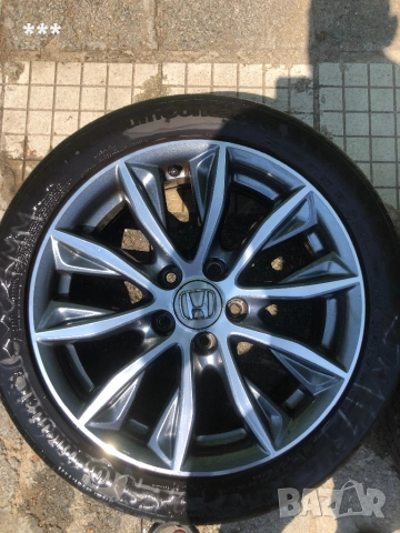 Продавам 4бр. джанти с гуми 17 Хонда, снимка 3 - Гуми и джанти - 51436520