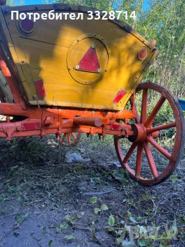 каруца за декор или креативна идея 