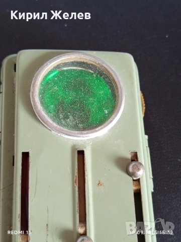 Ретро сигнален фенер военен, ЖП за КОЛЕКЦИЯ ДЕКОРАЦИЯ 50603, снимка 4 - Други ценни предмети - 51758360