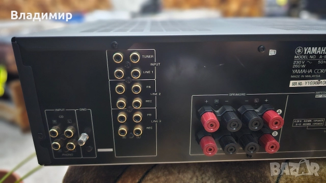 Yamaha A-S700 стерео усилвател, снимка 4 - Ресийвъри, усилватели, смесителни пултове - 52860414