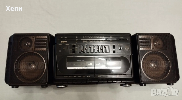 Радиокасетофон Санйо , снимка 2 - Радиокасетофони, транзистори - 52584500