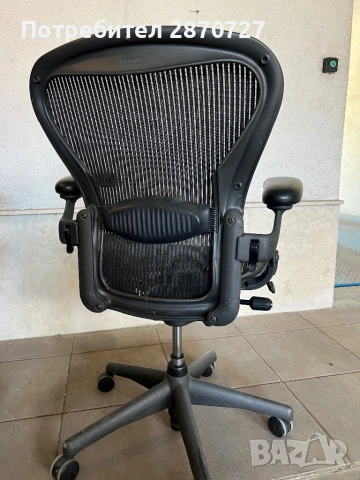 Herman Miller Aeron Classic, снимка 3 - Столове - 49595016