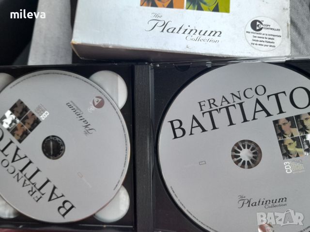 Платинен диск Franco Battiato, снимка 3 - CD дискове - 46171418