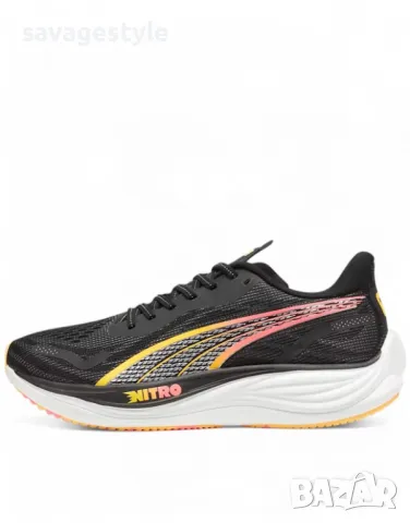 Мъжки маратонки PUMA Velocity Nitro 3 Running Shoes Black, снимка 1 - Маратонки - 49512100