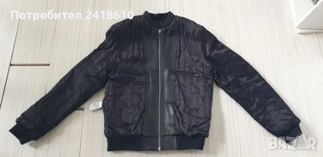 These Glory Days Leather / Wool Bomber Mens Size  L  ОРИГИНАЛ! Ест. кожа! Мъжко Яке, снимка 15 - Якета - 50209190