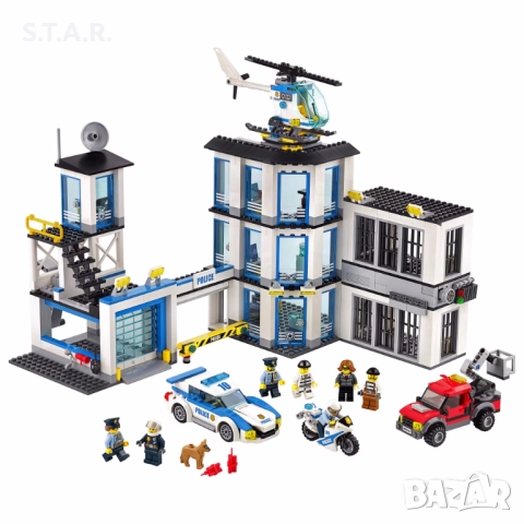 Лего Полицейски участък Lego 60141 Police Station Конструктор Полиция