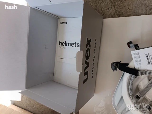 uvex i-vo cc - Лека универсална велосипедна каска, р-р 52-57 см., снимка 11 - Аксесоари за велосипеди - 50885721