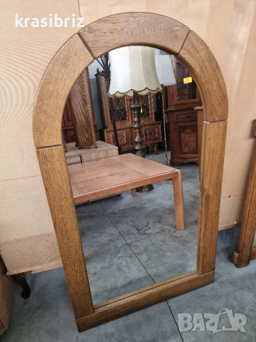 Огледало с Дървена Рамка-внос от Германия!, снимка 2 - Огледала - 52464520