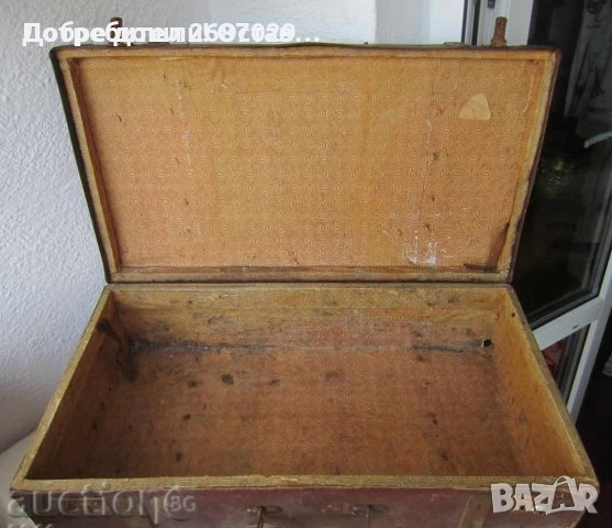 Куфари: куфарче с шифър, amiet suitcase Стара чанта, голям грамаден куфар, цвят бургунди, снимка 16 - Други - 37039584
