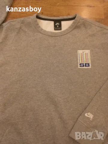 Nike SB Stripes Crew Neck - страхотна мъжка блуза М КАТО НОВА, снимка 4 - Блузи - 47931888