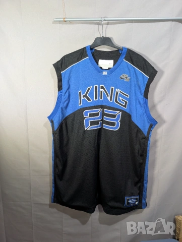  баскетболна фланелка на ЛеБрон Джеймс, мъжки размер XL, Nike Air King James Y2K