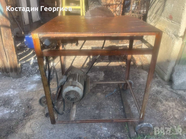 Монофазен циркуляр за рязане  на дърва 3 kw, снимка 2 - Други - 53838356