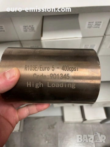 Метален Субстрат за Катализатор Φ90 (Пита) ЕВРО 5 - QCAT 400 Клетки - High Loading