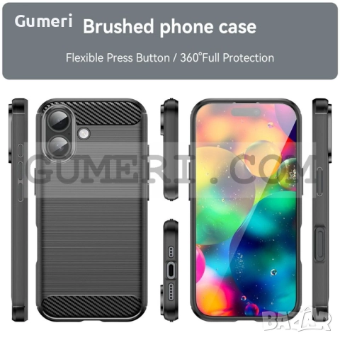 Apple iPhone 17  Гръб "Карбон Шарк", снимка 8 - Калъфи, кейсове - 52175921