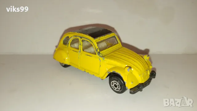 Citroen 2CV MC Toy - Мащаб 1:60, снимка 5 - Колекции - 48000063