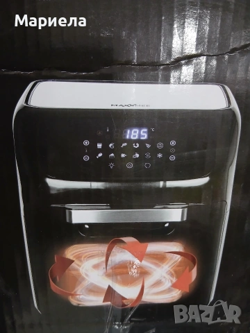 GOURMETmaxx Digital XXL Фритюрник с горещ въздух 12 литра |, снимка 3 - Фритюрници - 53618963