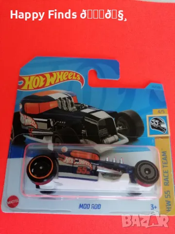 💕🧸 Hot Wheels Mod Rod HW 55 Race Team, снимка 1 - Колекции - 46855104