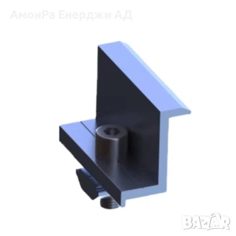Крайни планки, алуминиеви за монтаж на фотосоларни панели с рамка 35mm