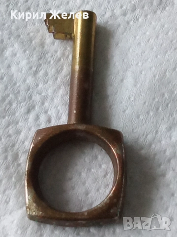 Месингов ключ 52846, снимка 3 - Антикварни и старинни предмети - 52891302