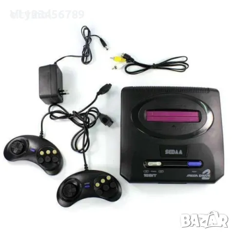 TV Конзола с вградени игри Sega Mega Drive 2 с вградени класически игри, снимка 4 - Други игри и конзоли - 48240653