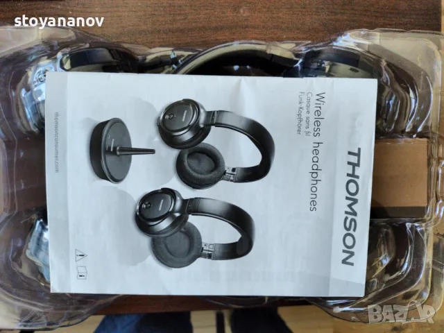 Безжични слушалки Thomson WHP3203d , снимка 4 - Слушалки и портативни колонки - 49812520