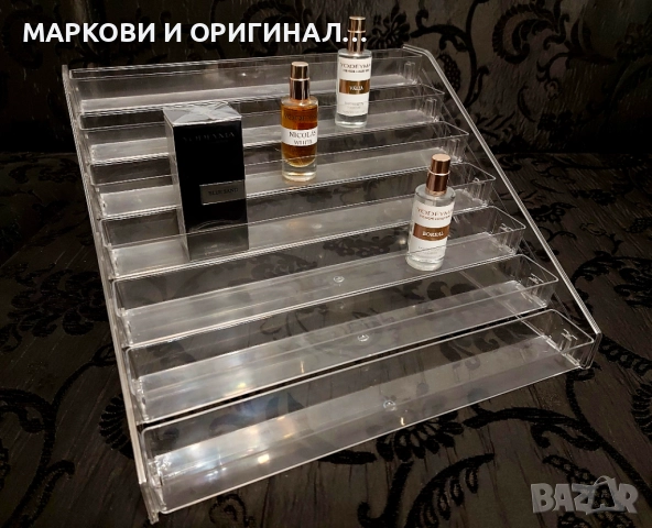 Стелаж за лакове и парфюми 7 нива, снимка 13 - Продукти за маникюр - 47842972