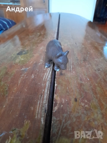 Стара керамична мечка #2, снимка 2 - Други ценни предмети - 52258195