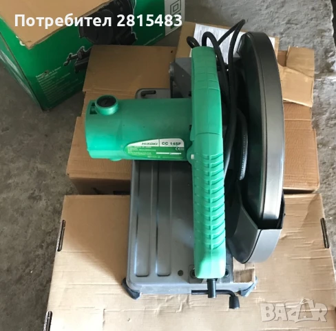 Стационарна машина за рязане на метал HiKOKI CC14SF 2000 W, Ø 355 мм, снимка 5 - Циркуляри - 51395883