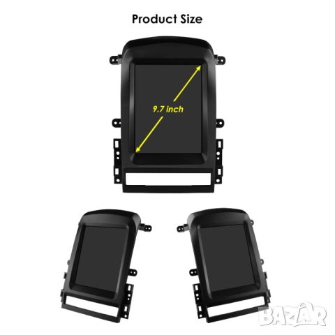 Мултимедия, 9.7", Android, за CHEVROLET CAPTIVA, Андроид, навигация, 2DIN, плеър, Каптива Tesla стил, снимка 6 - Аксесоари и консумативи - 52944189