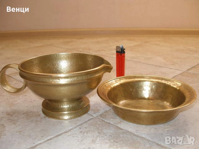 Бронзови Паница Чиния