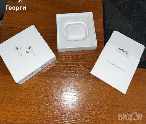 Apple AirPods 3rd Generation, снимка 1 - Безжични слушалки - 46396046
