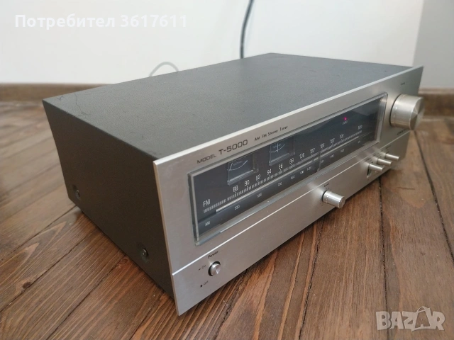 Ретро тунер Onkyo T-5000, снимка 6 - Ресийвъри, усилватели, смесителни пултове - 54219975