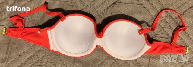 Дамски бански горнище - оранжево, снимка 2 - Бански костюми - 51110099