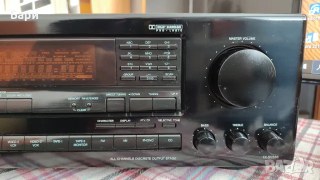 Ресийвър Onkyo TX-SV535, снимка 3 - Ресийвъри, усилватели, смесителни пултове - 47392636