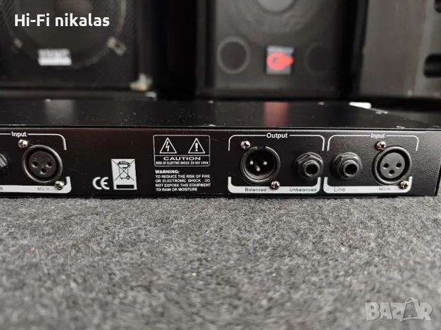  2 канален лампов пред усилвател за микрофон SM PRO audio TC02, снимка 7 - Ресийвъри, усилватели, смесителни пултове - 50378626