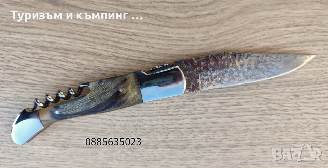 Сгъваем нож / тирбушон /, снимка 5 - Ножове - 53224793