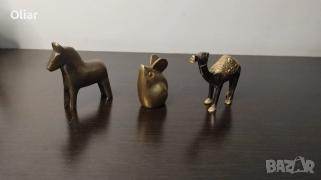 Много красиви, малки фигурки от месинг. , снимка 3 - Статуетки - 52173127