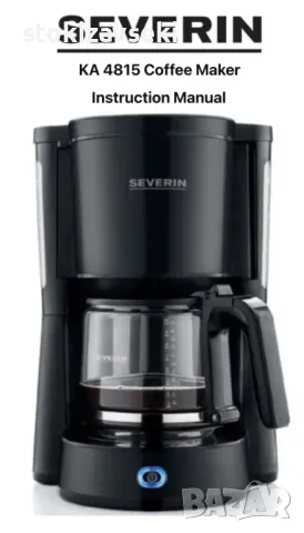 Severin, 1000 W, 1.25 L, черен - Филтър кафе машина, снимка 4 - Кафемашини - 49244215