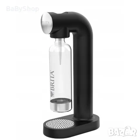 Машина за газирана вода Brita SodaOne диспенсър за газирана вода, черен