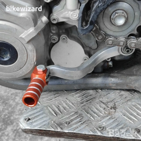 JFGRACING Резервен лост за превключване на скорости с плосък връх за EXC EXCF SX SXF XC XCF XCF НОВО, снимка 2 - Части - 53661786