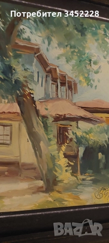 картина върху дървена плоскост 30см 25см за ценители , снимка 4 - Картини - 52860990