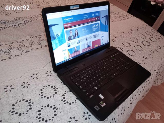 Toshiba C670 17.3 инча екран с 6 гб рам 500 гб хард и батерия над 2 часa, снимка 10 - Лаптопи за дома - 45956234