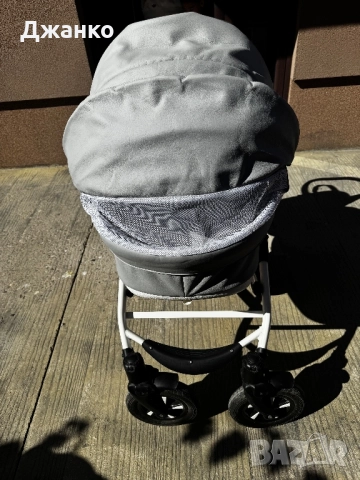 Бебешка количка vogue eco silver grey - NIO, снимка 4 - Детски колички - 51531596