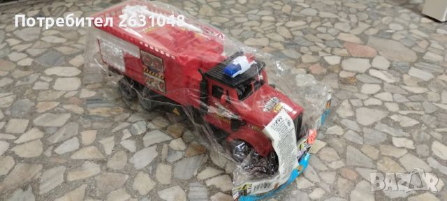 детска играчка пожарна кола, снимка 6 - Коли, камиони, мотори, писти - 45710456