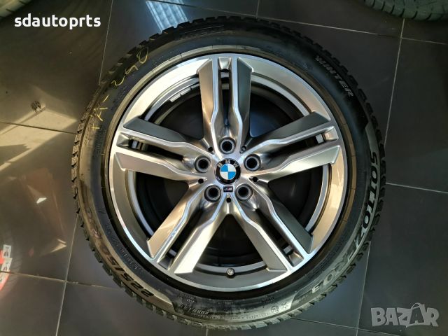 18” Зимен К-т BMW Джанти Style 570 M Гуми Датчик X1 F48 U11 U12 X2 F39, снимка 3 - Гуми и джанти - 46779838