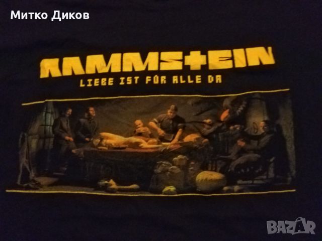 Rammstein Liebe ist fur alle da маркова тениска Keya памук размер ХЛ , снимка 3 - Тениски - 45877641