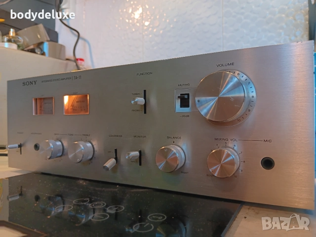 SONY TA-11 усивател , снимка 3 - Ресийвъри, усилватели, смесителни пултове - 53149265