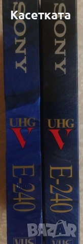 Видеокасети VHS Sony UHG E-240, снимка 3 - Плейъри, домашно кино, прожектори - 52566097