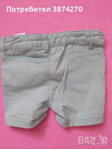 Детски къси панталонки от 18 до 24 месеца H&M, снимка 2 - Бебешки дънки - 45143902